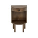 AC Design Nachttisch Paron Dunkelbraun, 40 x 31.5 x 60 cm