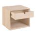 AC Design Nachttisch Century Hellbraun, 37 x 32 x 33 cm AC Design Nachttisch Century Hellbraun, 37 x 32 x 33 cm