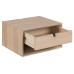 AC Design Nachttisch Century Hellbraun, 37 x 32 x 21 cm AC Design Nachttisch Century Hellbraun, 37 x 32 x 21 cm