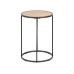 AC Design Beistelltisch Seaford Braun, Ø 40 x 55 cm