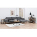 AC Design Beistelltisch Seaford Braun, Ø 40 x 55 cm