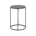 AC Design Beistelltisch Seaford Schwarz, Ø 40 x 55 cm