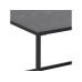 AC Design Couchtisch Seaford Schwarz, 110 x 60 x 40 cm