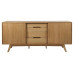 AC Design Sideboard Marte 180 x 84 cm, Dunkelbraun