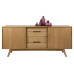 AC Design Sideboard Marte 180 x 84 cm, Dunkelbraun