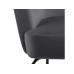 AC Design Sessel Melissa 75 x 83 cm Dunkelgrau