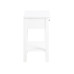 AC Design Nachttisch Linnea Weiss, 45 x 34 x 62.8 cm