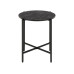 AC Design Couchtisch Lamoine Schwarz, Ø 40 x 45 cm