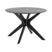 AC Design Tisch Duncan Schwarz Ø 105 cm