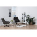 AC Design Couchtisch Heaven Ø 82 x 40 cm, Stahl/Glas