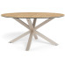 AC Design Couchtisch Heaven Ø 82 x 40 cm, Wildeiche/Glas/Keramik
