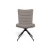 AC Design Stuhl Grafton Hellgrau/Schwarz, 2 Stück