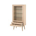 AC Design Vitrine Century Braun, 72 x 36 x 143.2 cm