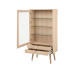 AC Design Vitrine Century Braun, 72 x 36 x 143.2 cm