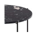 AC Design Couchtisch Avila Schwarz, Ø 52 x 40 cm