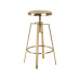 AC Design Barhocker Goose 41 x 87 cm, Gold