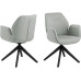 AC Design Stuhl Aura Hellgrau/Schwarz