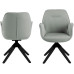 AC Design Stuhl Aura Hellgrau/Schwarz