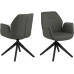 AC Design Stuhl Aura Hellgrau/Schwarz