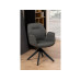 AC Design Stuhl Aura Hellgrau/Schwarz