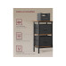 VASAGLE Tisch in L-Form Braun 115 x 105 x 89.5 cm