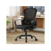 Songmics Bürostuhl ergonomisch Netzgewebe Tintenschwarz