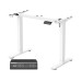 Songmics Tischgestell 72-118 cm, Mattweiss