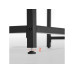 VASAGLE Tisch 80 x 50 x 76 cm, Braun/Schwarz VASAGLE Tisch 80 x 50 x 76 cm, Braun/Schwarz