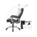 Songmics Bürostuhl Swivel Chai Schwarz