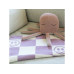 Kindsgut Kuscheldecke Smiley Flieder