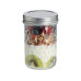 Zeller Present Vorratsglas mit Struktur 250 ml