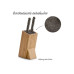 Zeller Present Messerblock 15.5 x 10.5 x 25.5 cm Zeller Present Messerblock 15.5 x 10.5 x 25.5 cm