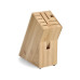 Zeller Present Messerblock 22 x 9 x 22 cm Zeller Present Messerblock 22 x 9 x 22 cm