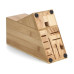 Zeller Present Messerblock 22 x 9 x 22 cm Zeller Present Messerblock 22 x 9 x 22 cm