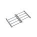 Zeller Present Topfuntersetzer Edelstahl 38 x 20 cm, Silber Zeller Present Topfuntersetzer Edelstahl 38 x 20 cm, Silber