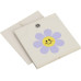 Zeller Present Aufbewahrungskorb Happy Flower 28 x 28 cm