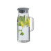 Zeller Present Glaskaraffe mit Kunststoffdecke 1 Liter Zeller Present Glaskaraffe mit Kunststoffdecke 1 Liter