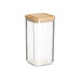 Zeller Present Vorratsdose Bambusdeckel 10 x 10 x 19.5 cm, 1.2 l