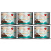 Mjamjam Nassfutter Duett Hühnchen-Filet küsst Pute, 6 x 190 g