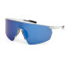 adidas Sonnenbrille SP0075 Sonnenbrille, Crystal Lens Blue Mirror