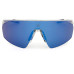 adidas Sonnenbrille SP0075 Sonnenbrille, Crystal Lens Blue Mirror