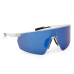 adidas Sonnenbrille SP0075 Sonnenbrille, Crystal Lens Blue Mirror