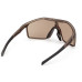 adidas Kalidro SP0117 Sport-Sonnenbrille, Matte Dark Brown