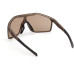 adidas Kalidro SP0117 Sport-Sonnenbrille, Matte Dark Brown
