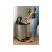 Maul Abfalleimer Cycle 20 + 20 l, Schwarz/Silber