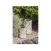STT Laterne Blossom Weiss, 46 cm