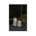 STT LED-Kerzen Set 2 Stück Weiss, 10 und 15 cm