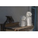 STT LED-Kerzen Set 2 Stück Weiss, 20 und 28 cm