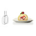 Bosch Handmixer MFQ22100 Grau/Weiss