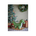 Bloomingville Schaukeltier Arnie Crocodile, Grün, Polyester
